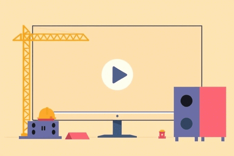 自粘胶施工视频播放软件怎么做？如何打造高效专业的施工指导工具？