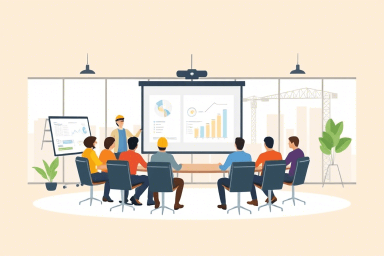 施工现场软件布置教学：如何高效开展现场施工管理培训