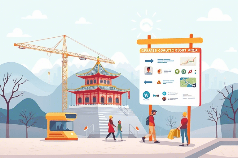 旅游区施工通知软件怎么做？如何高效管理景区施工信息与游客沟通？