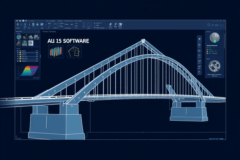 桥梁施工模板识图软件怎么做？如何提升施工效率与精准度？
