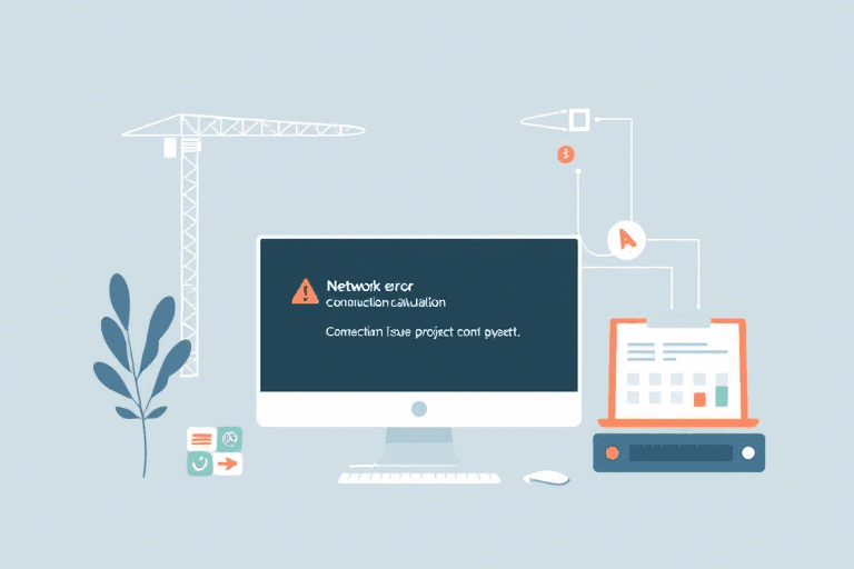 施工计算软件连不上网怎么办？教你快速排查与解决网络故障