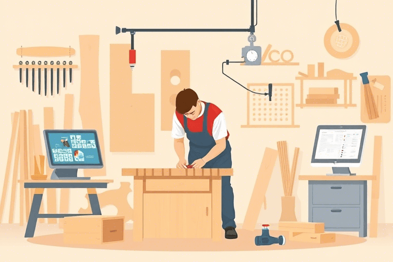 木工制作施工图软件怎么做？如何高效设计定制家具图纸并提升生产效率？