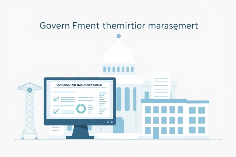 如何通过查看施工资质的软件快速识别企业合规性？