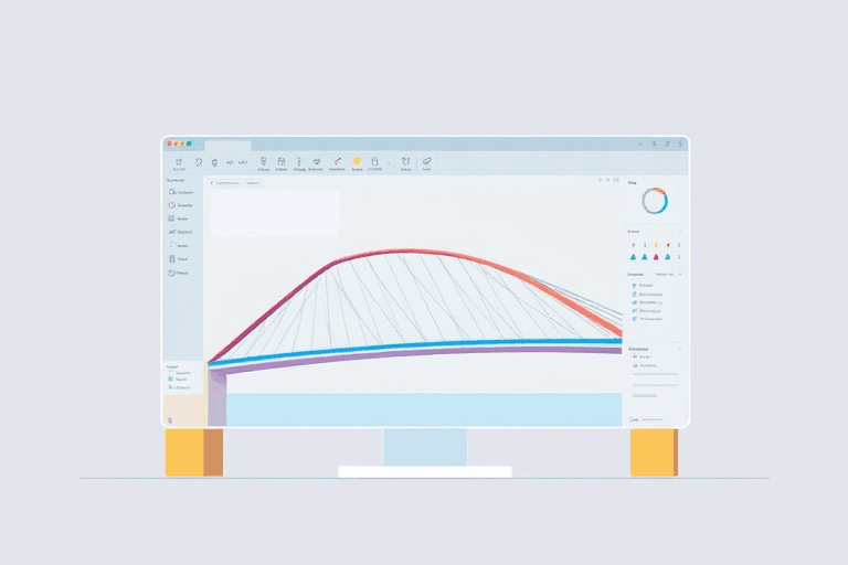 电子桥梁施工图软件如何提升设计效率与精准度？