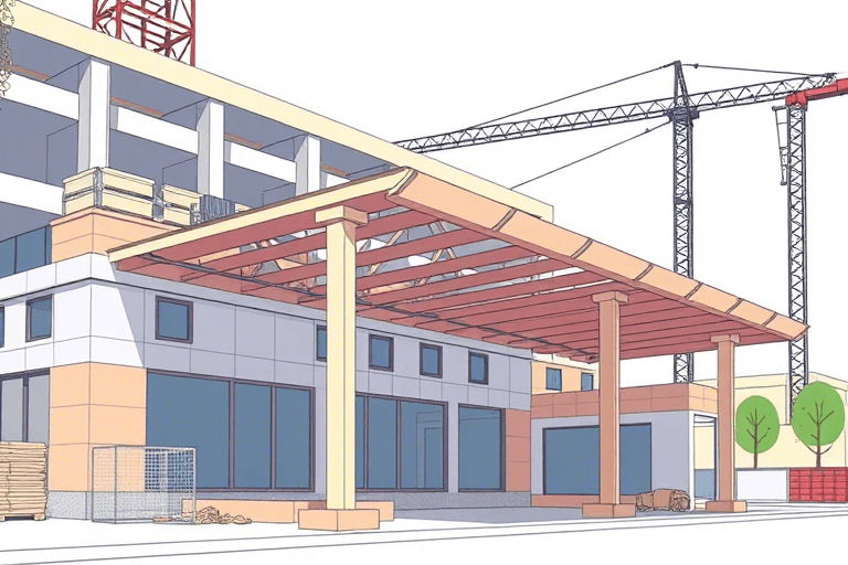 车库雨棚施工模拟软件如何实现高效精准的施工规划与管理