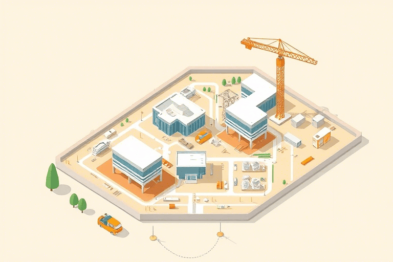 品茗软件施工总平图怎么做？高效绘制与优化技巧全解析