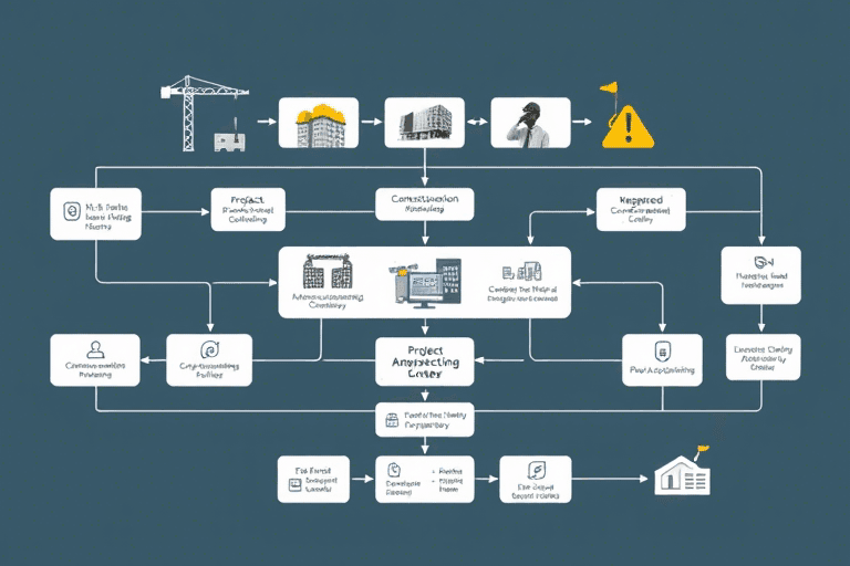 施工工序流程图软件怎么做？如何高效绘制建筑施工流程图？