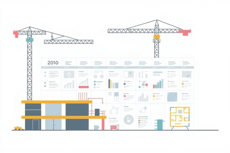 流水施工图软件p怎么做？如何高效绘制与管理施工进度计划？