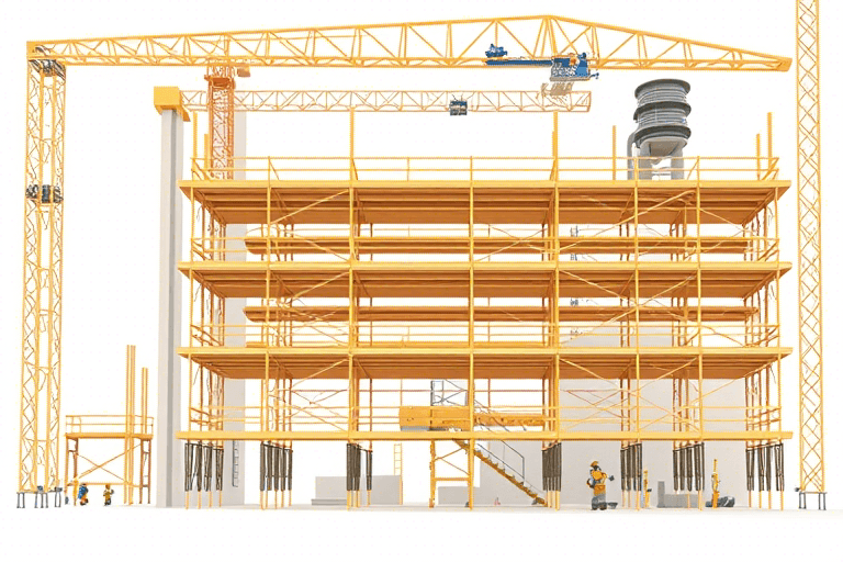 脚手架施工动画软件怎么做？如何高效制作专业级施工模拟动画？