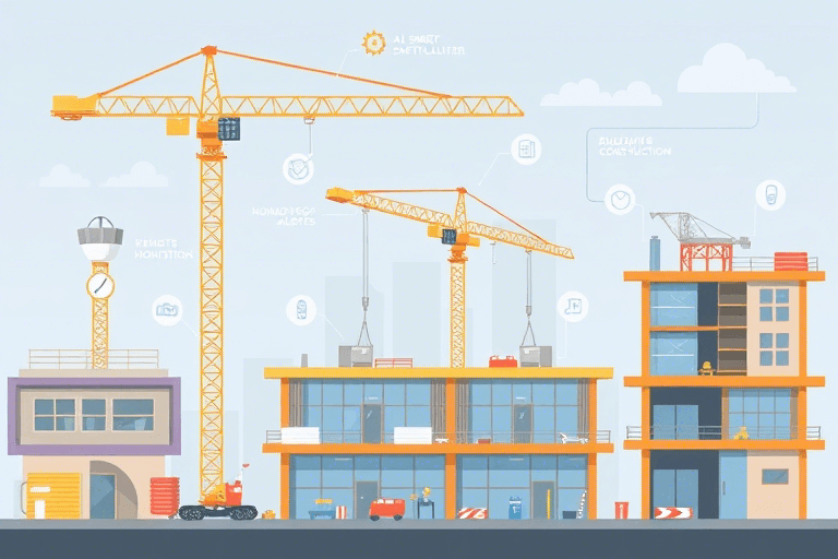 吊车施工直播视频播放软件怎么做？如何实现高效安全的施工现场远程监控？