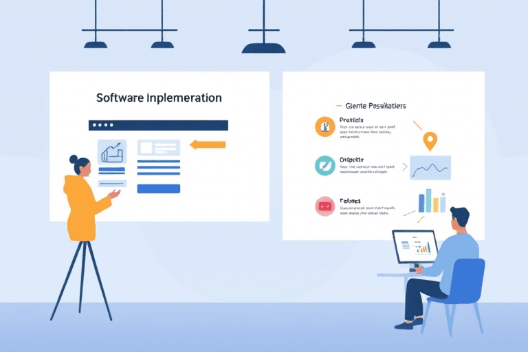 如何制作一份出色的软件实施工作心得PPT？关键技巧与实用模板分享