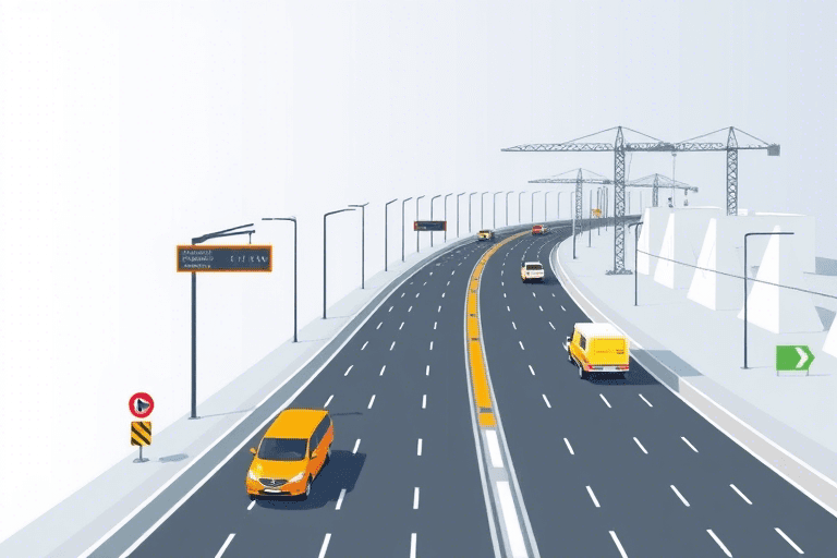 道路半幅施工设计软件如何实现高效精准的交通组织与工程规划