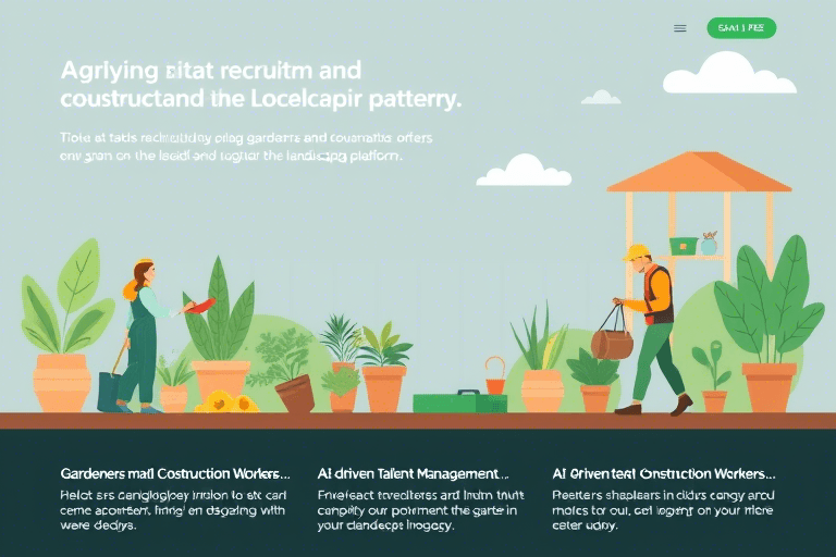 绿化施工员招聘软件如何助力园林企业高效招人？