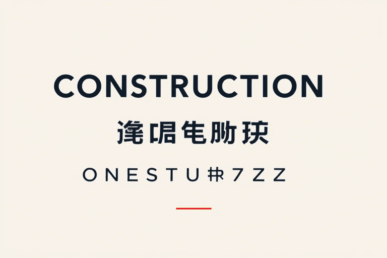 施工字体下载什么软件？如何安全高效获取专业工程字体资源？