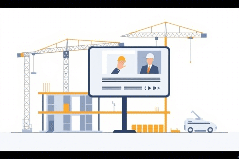 简约风施工视频播放软件如何实现高效流畅的施工过程展示与管理