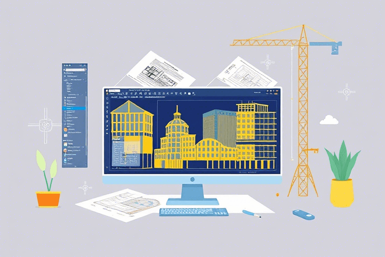 建筑模板施工图软件如何提升施工效率与精度？