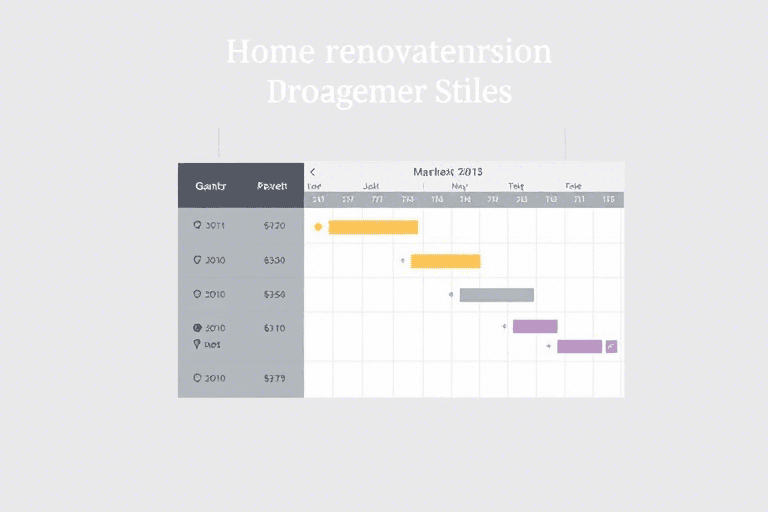 装修施工计划表软件怎么做？如何高效管理装修进度与资源？