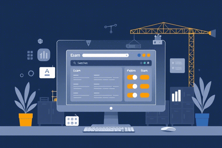 建筑施工试题解答软件怎么做？如何高效开发一款专业题库工具？