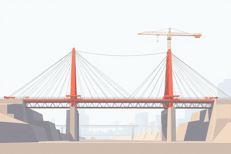 悬吊桥施工模拟软件怎么做？如何实现精准建模与动态分析？