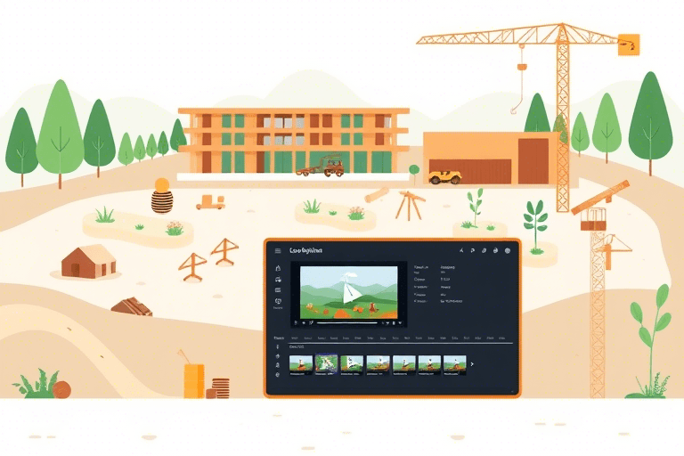 景观施工视频用哪些软件？高效制作全流程指南与工具推荐