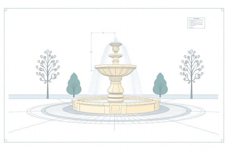 喷泉施工电子图纸下载软件怎么制作？一站式解决方案揭秘