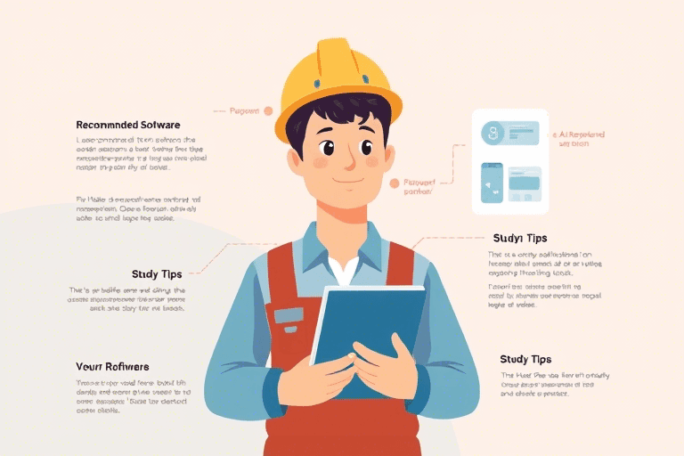 湖北施工员考试软件怎么选？如何高效备考2025年湖北施工员资格证？