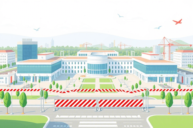 齐鲁软件园封闭施工如何保障企业正常运营？揭秘园区管理新举措