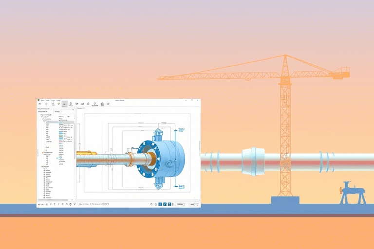 管道施工尺寸计算软件如何实现精准高效的设计与施工管理