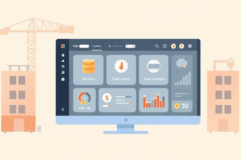 建筑施工工程管理软件如何提升项目效率与成本控制？