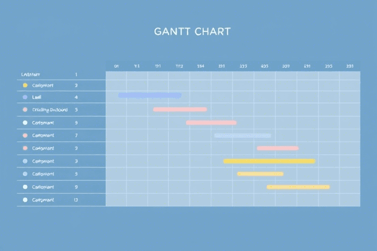 施工进度计划软件画画怎么做？如何高效绘制专业进度图？