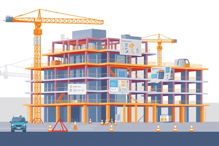 如何打造专业级建筑施工视频教程软件？一站式解决方案揭秘