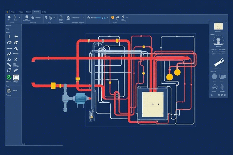 市政热力施工图软件如何提升设计效率与精度？