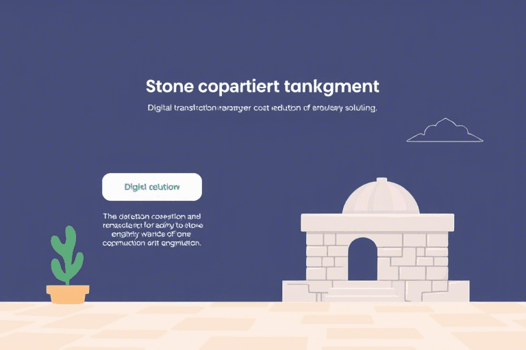 石材施工行业软件如何助力企业降本增效与数字化转型？