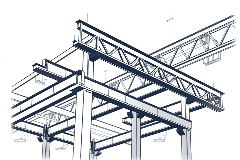 钢梁施工图绘画软件如何实现高效精准的钢结构设计与绘图