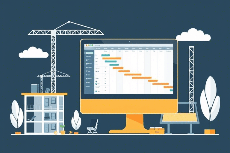 如何用画流水施工图软件高效完成建筑项目进度规划？