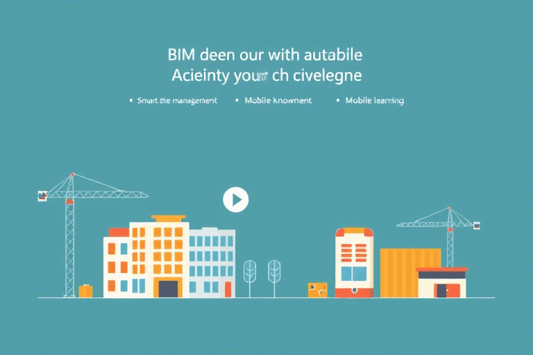 制作施工知识讲解的软件需要哪些关键步骤和核心技术？