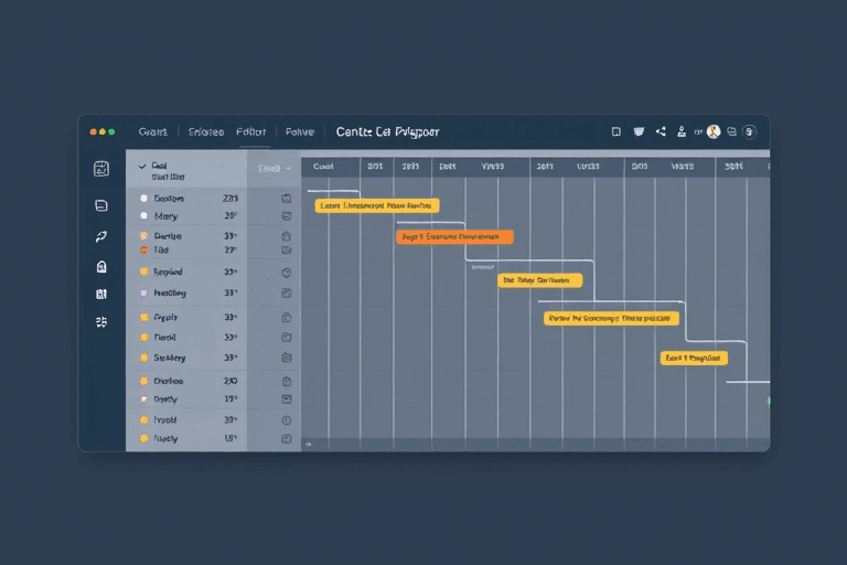 如何制作施工进度图软件？从需求分析到上线全流程详解