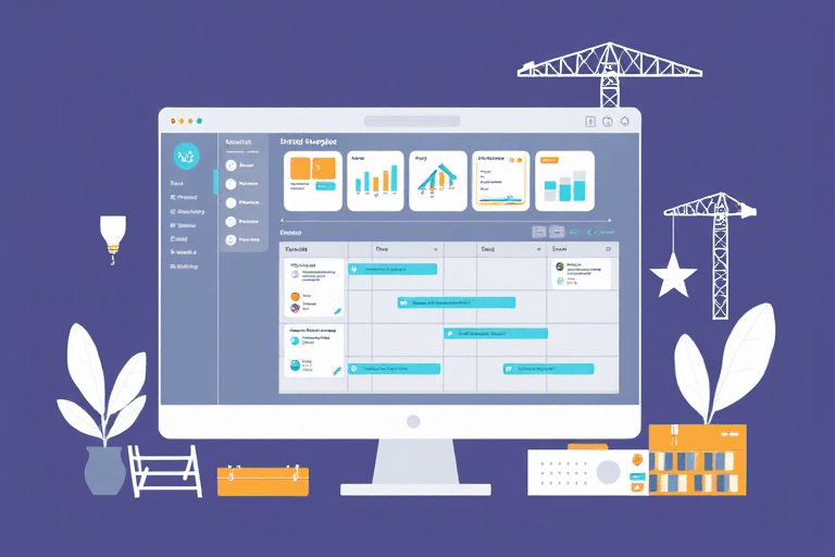 施工流程组织图制作软件怎么做？高效绘图与项目管理的秘诀揭秘