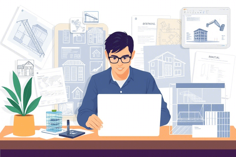 网上自学建筑施工软件如何高效入门并掌握实用技能