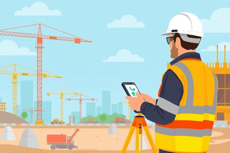 公路施工测量手机软件怎么做？如何高效实现精准测量与数据管理？