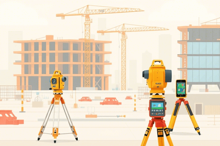 施工现场测高测距软件如何实现精准测量与高效施工管理