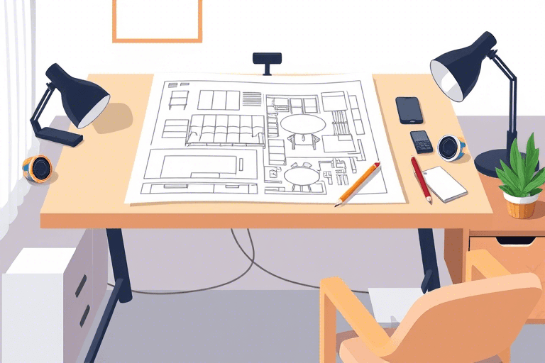 桌子手绘施工图纸软件怎么做？如何高效绘制家具施工图并提升设计效率？