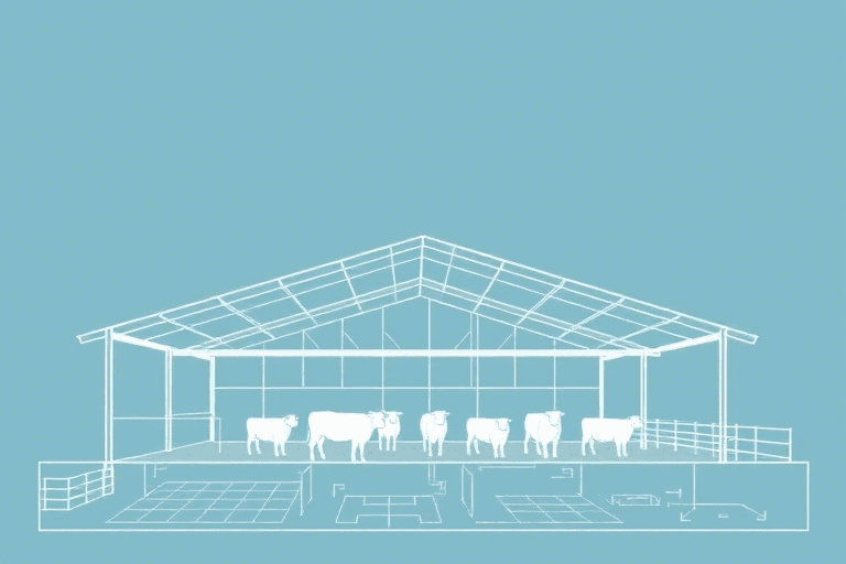 牛舍施工图下载软件：如何高效获取专业设计图纸资源