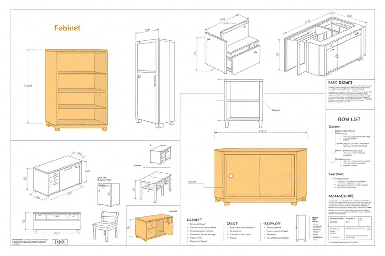 柜子施工图绘图软件怎么选？如何高效绘制定制家具施工图纸？