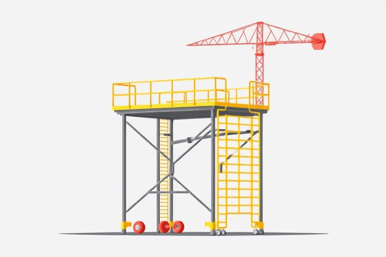 施工梯卸料平台计算软件怎么做？如何确保安全与效率并存？