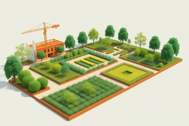 阵列园林施工仿真软件如何提升园林工程效率与精准度？