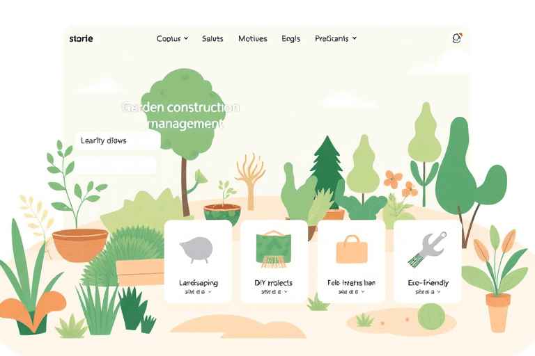 记录花园施工生活的软件怎么做？如何用数字化工具提升庭院建造效率与体验？