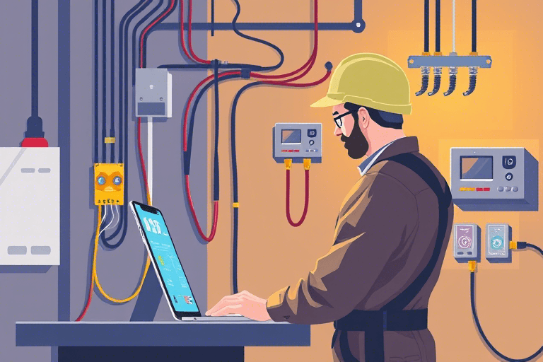 配电安装施工学习软件怎么做？如何打造高效实用的电工培训工具？