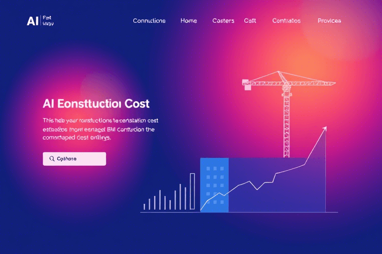 AI自动计算施工报价软件如何实现高效精准的工程预算？