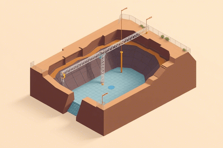 基础开挖施工模拟软件如何实现精准施工规划与风险预控